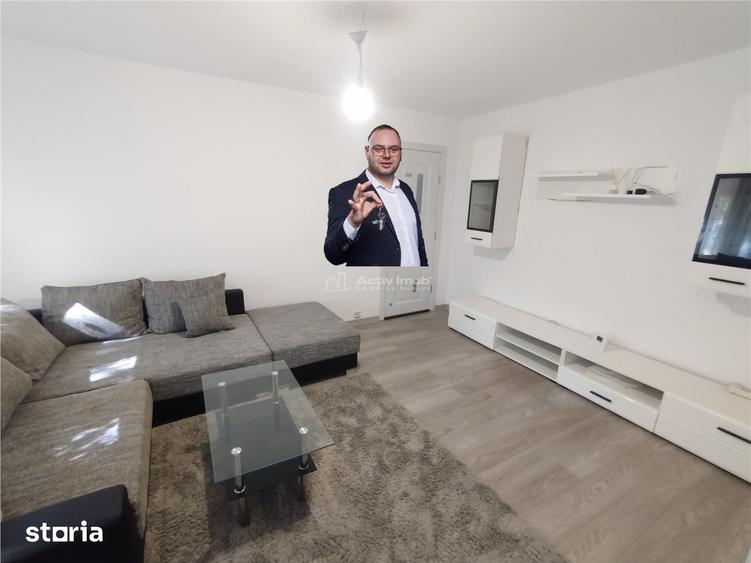 Apartament cu 2 camere semidecomandat în Central