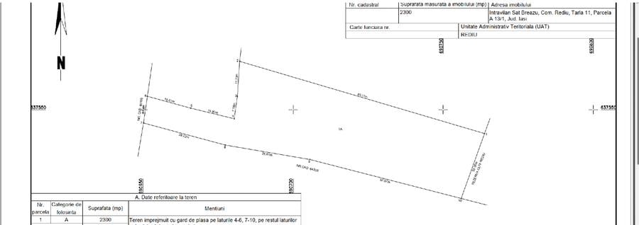 Teren Construcții intravilan de 2300 mp, în Breazu