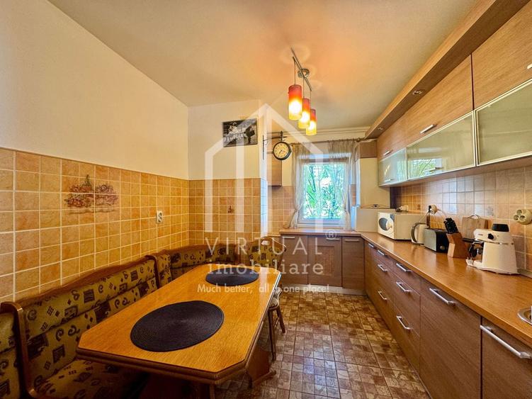 Apartament cu 4 camere decomandat, mobilat în Calea Dumbrăvii