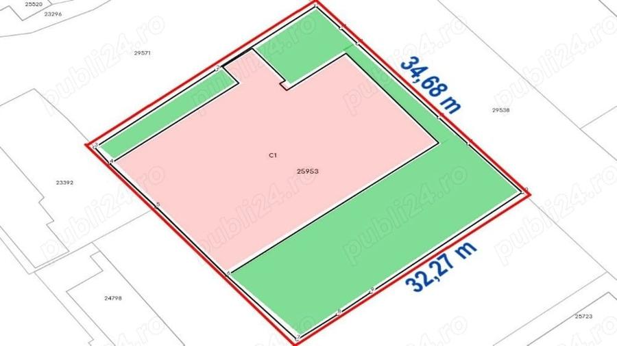 Spațiu comercial, de 1,043 mp, în Ultracentral