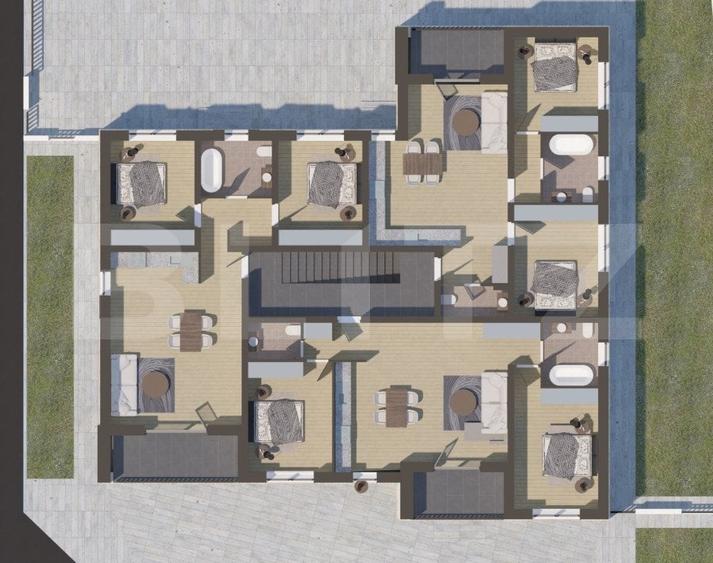 Apartament cu 3 camere decomandat în Periferie