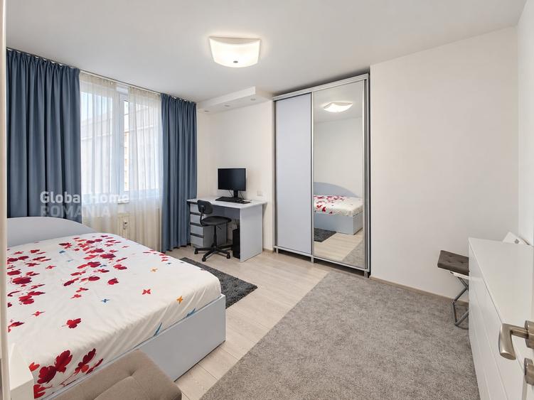 Apartament cu 3 camere semidecomandat, mobilat în Gara de Nord