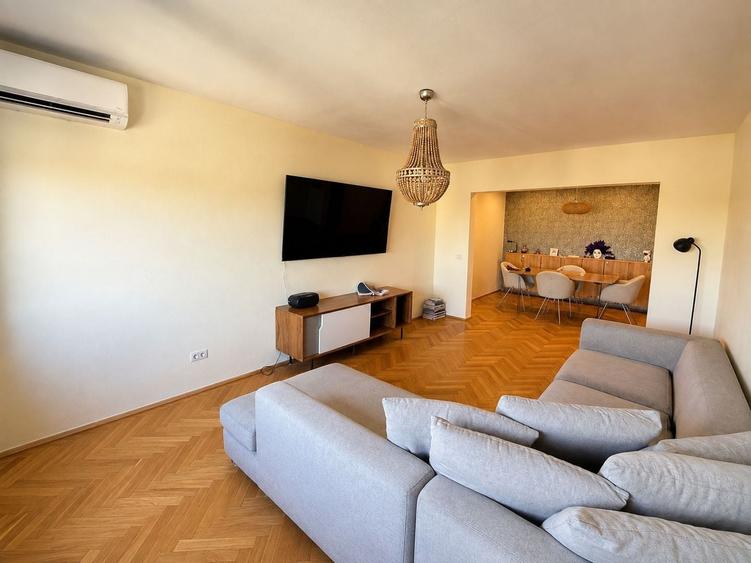Apartament cu 3 camere decomandat, mobilat în Take Ionescu