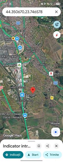 Teren de 12000 mp, în Cernele