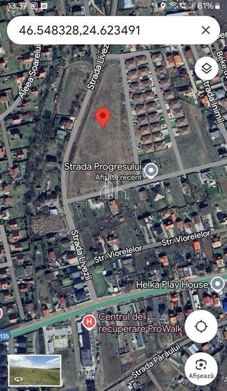 Teren Construcții intravilan de 500 mp, în Livezeni