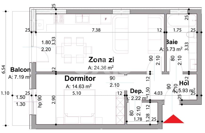 Apartament 2 camere Pitesti | Zona Stadion - 13
