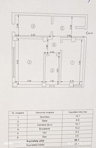 Apartament cu 2 camere în Central