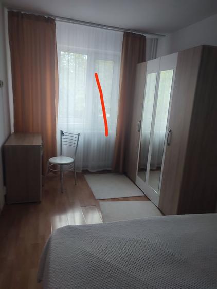 Apartament cu 2 camere semidecomandat în Exterior Vest
