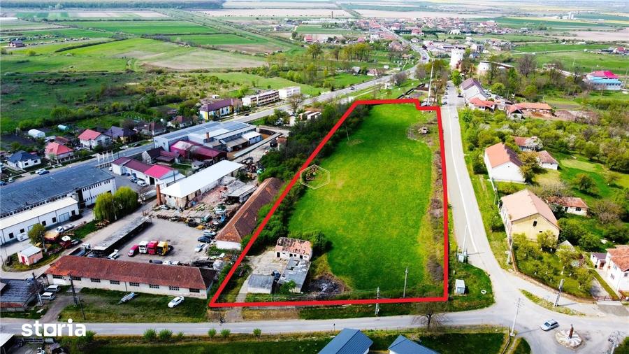 Teren de 12180 mp, în Burdea