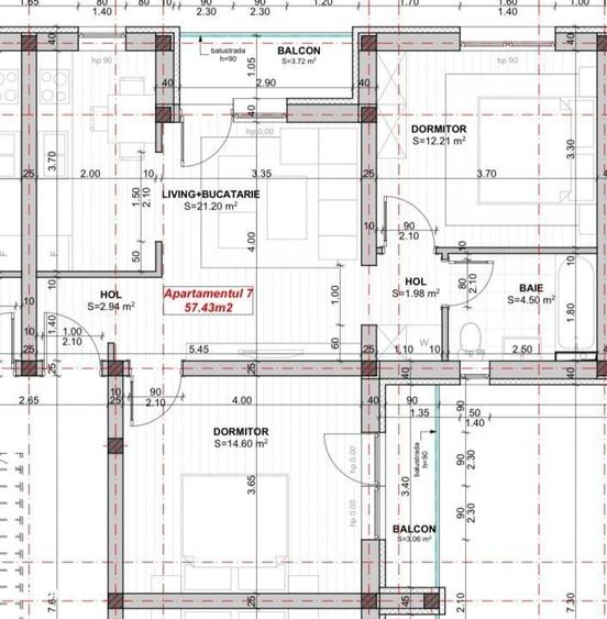 Apartament cu 3 camere în Braytim