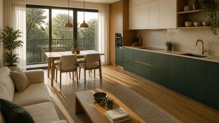 Apartament cu 2 camere, mobilat în Iancu Nicolae