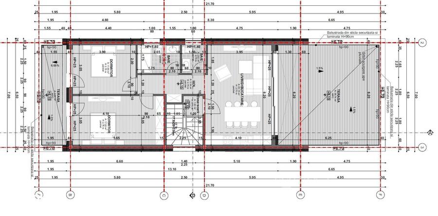 Apartament cu 3 camere în Andrei Mureșanu