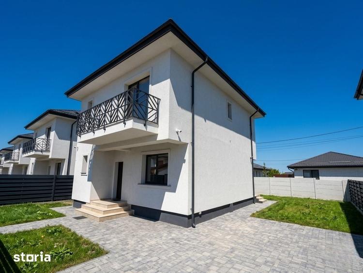 Casă cu 4 camere cu Teren 350 Mp în Tunari