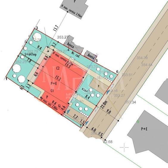 Duplex cu 4 camere cu Canalizare în Borhanci