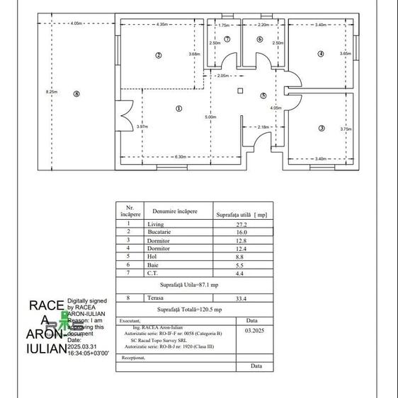 Casă individuală cu 2 camere cu Teren 400 Mp în Clinceni