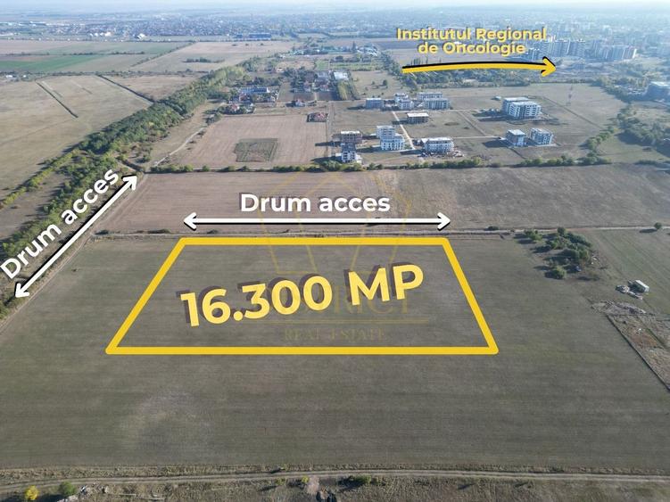 Teren Construcții intravilan de 16300 mp, în Mehala