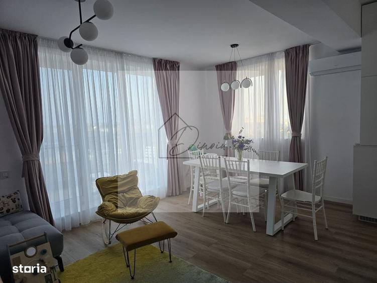 Apartament cu 3 camere decomandat în Tunari