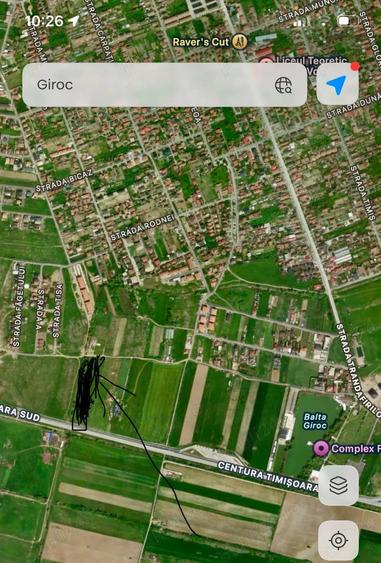 Teren de 5100 mp, în Giroc