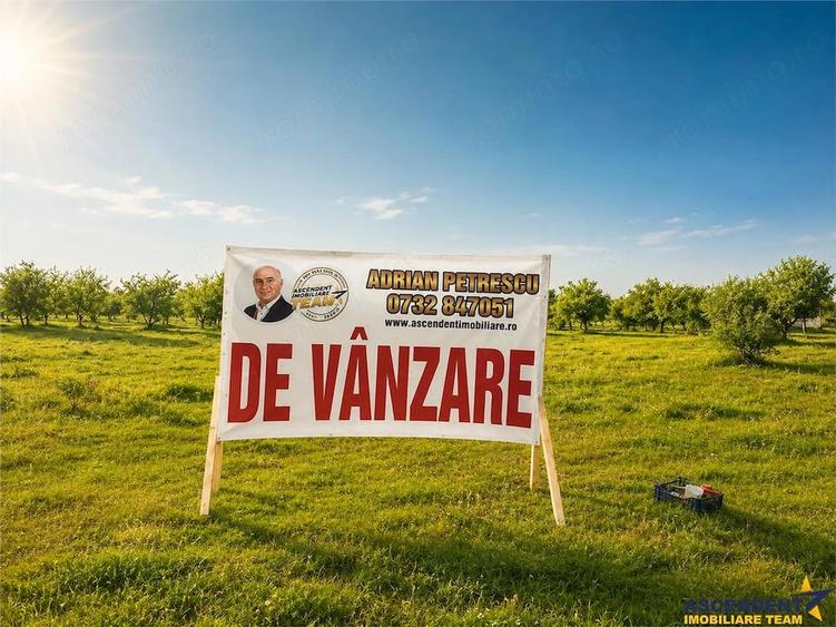 Teren de 3250 mp, în Sânpetru