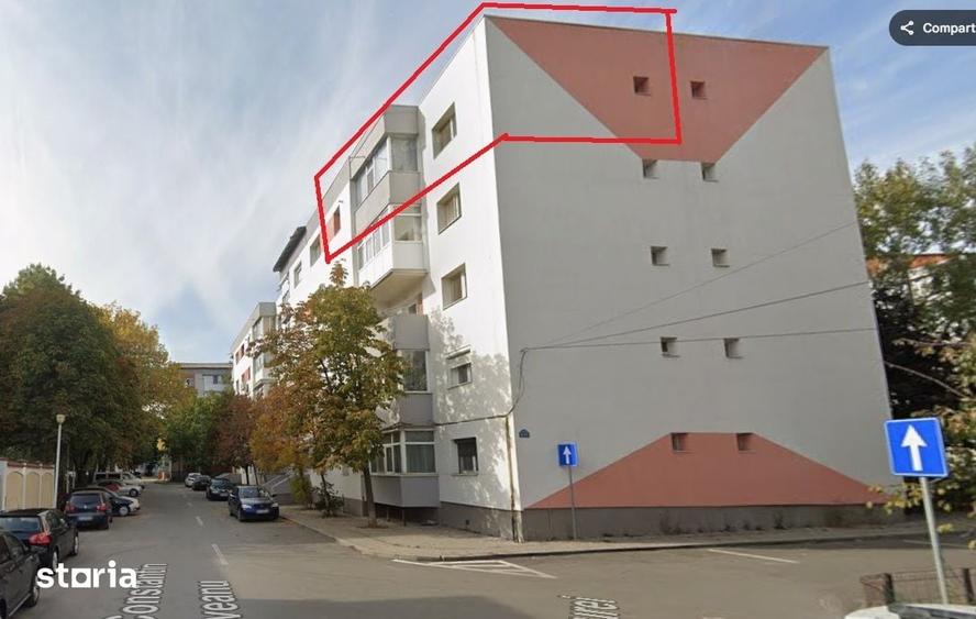 Apartament cu 3 camere decomandat în Central