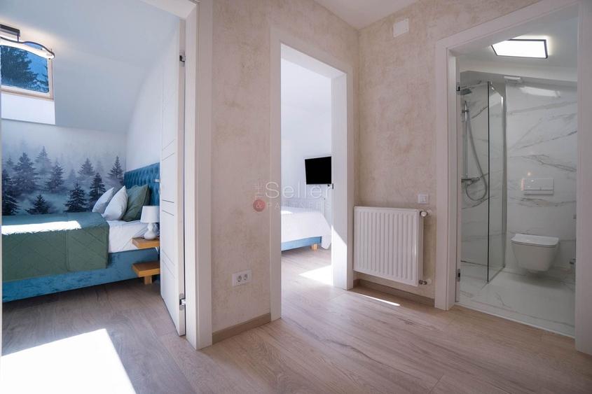Apartament cu 3 camere decomandat, mobilat în Poiana Brașov