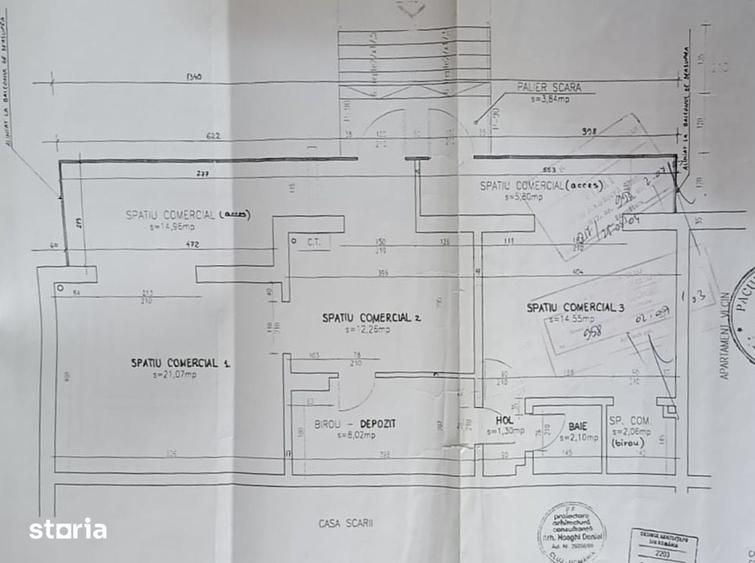 Spațiu comercial, de 84 mp, în Plopilor