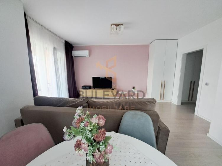 Apartament cu 2 camere semidecomandat, mobilat în Mănăștur