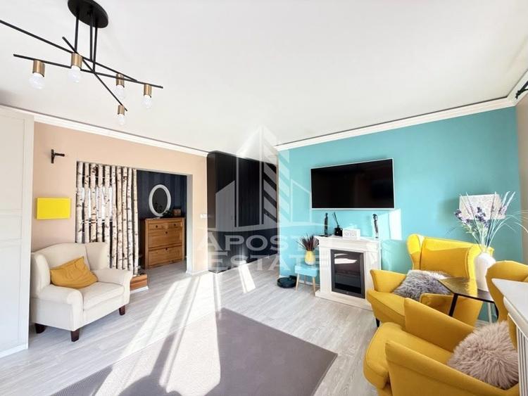 Apartament cu 3 camere decomandat, mobilat în Dâmbovița