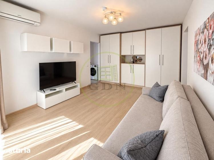 Apartament cu 2 camere semidecomandat, mobilat în Colentina