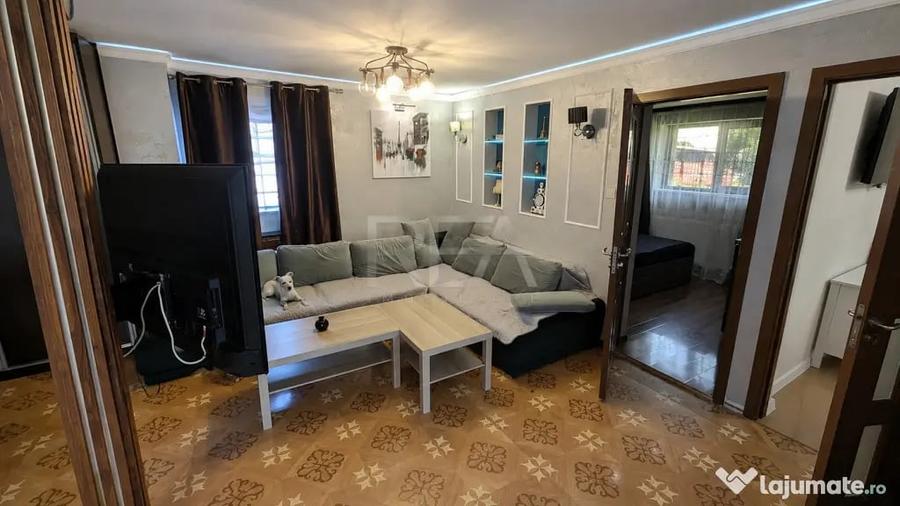 Apartament cu 3 camere semidecomandat în Vitan