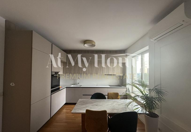 Apartament cu 3 camere decomandat, mobilat în Herăstrău