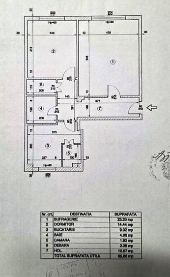 Apartament cu 2 camere decomandat în Calea Călărașilor