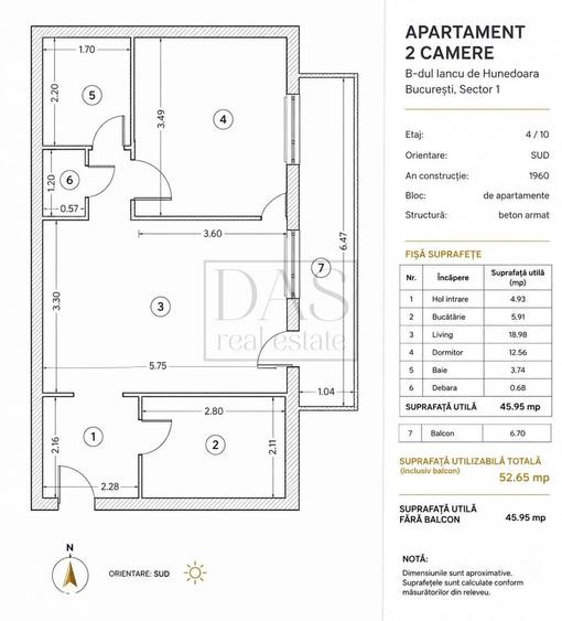 Apartament 2 camere | Dorobanti | Iancu de Hunedoara | Victoriei - 2