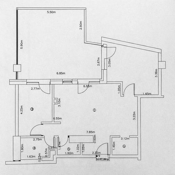 Apartament cu 3 camere în Grigorescu