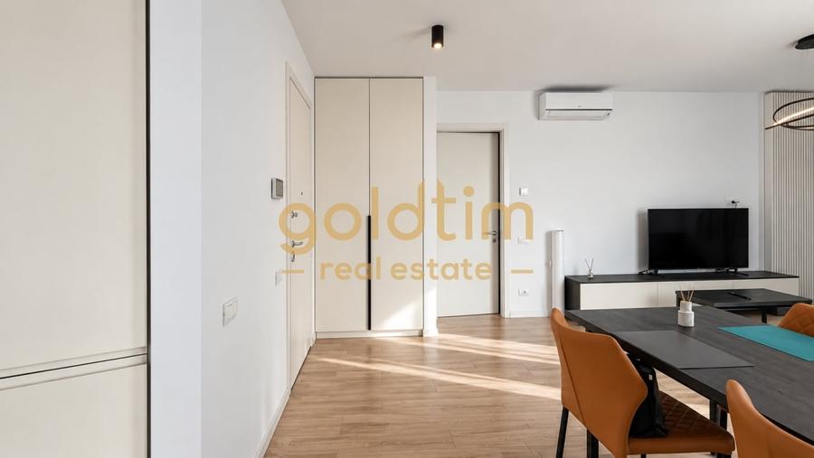 Apartament cu 2 camere decomandat, mobilat în Herăstrău