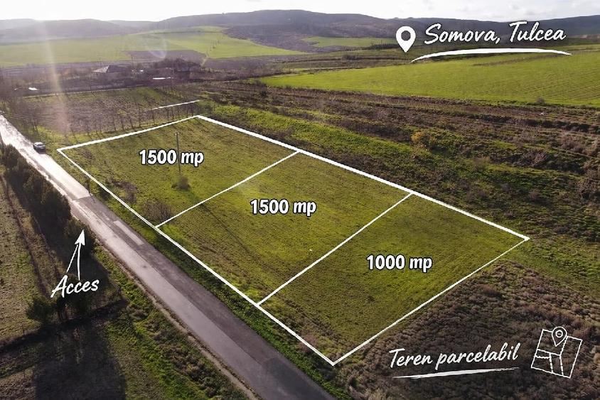 Teren de 4000 mp, în Somova