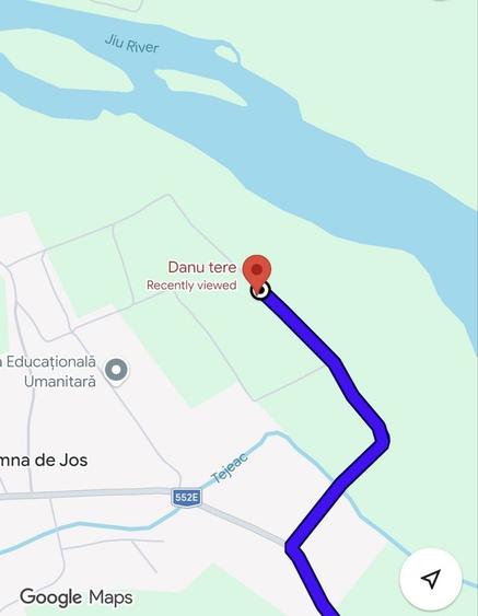 Teren de 1186 mp, în Leamna de Jos