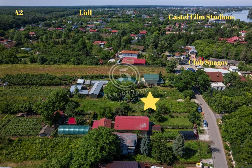 Teren Construcții intravilan de 4636 mp, în Snagov