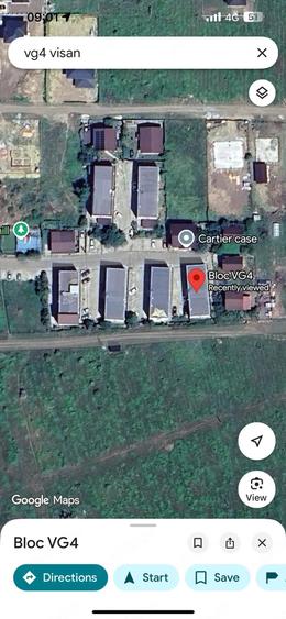 Apartament cu 2 camere semidecomandat, mobilat în Vișan