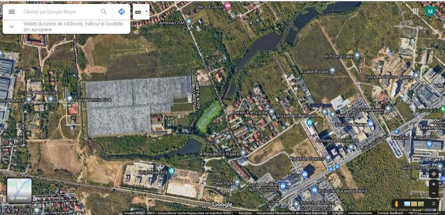 Teren de 14500 mp, în Central