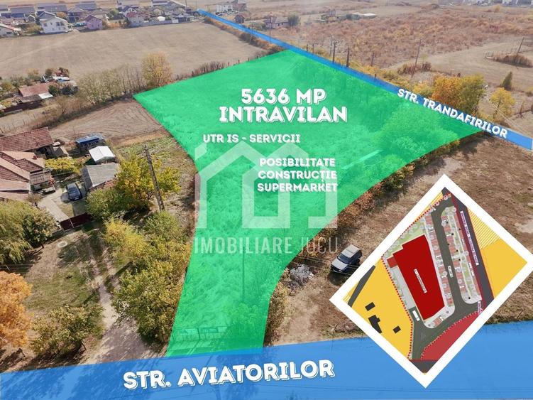 Teren Construcții intravilan de 5636 mp, în Jucu de Mijloc