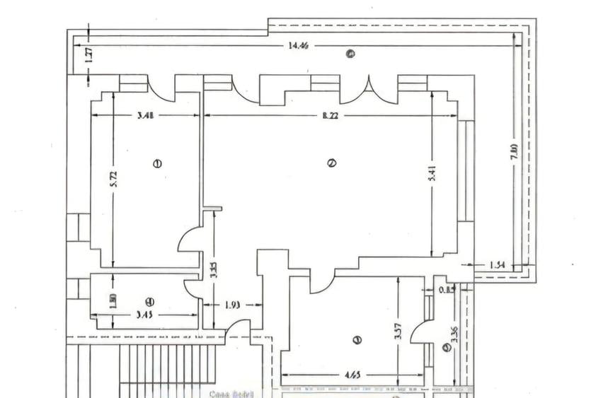 Apartament cu 3 camere decomandat în Albert