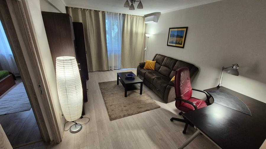 Apartament cu 2 camere semidecomandat, mobilat în Iancului