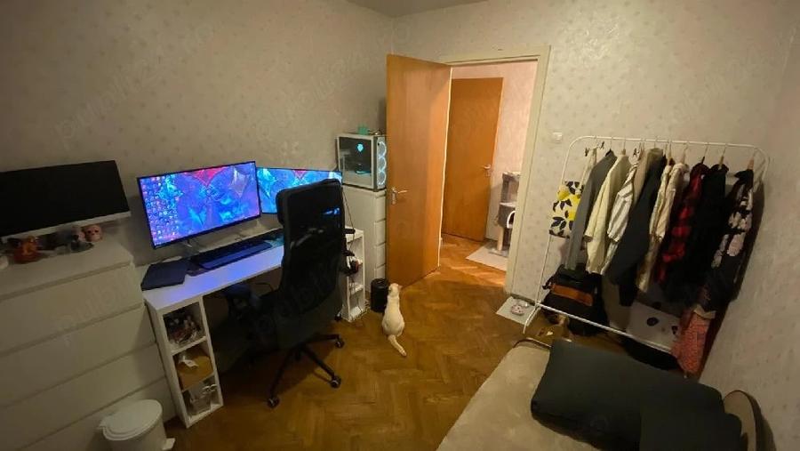 Apartament cu 3 camere semidecomandat în Militari