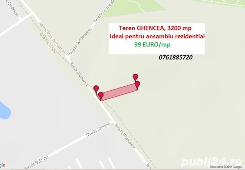 Ghencea-LOTURI 500 mp la 99 euro/mp, front stradal 23 m. Proprietar . - 1