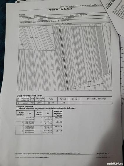 Teren de 140000 mp, în Cudalbi
