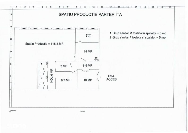 Spațiu comercial, de 269 mp, în Titan