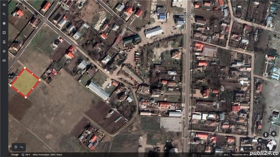 Teren de 2000 mp, în Central