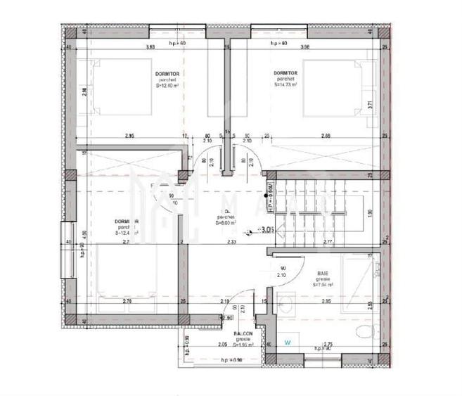 Casa 4 camere duplex | ?ura Mare | teren 334 mp, terasa - 1