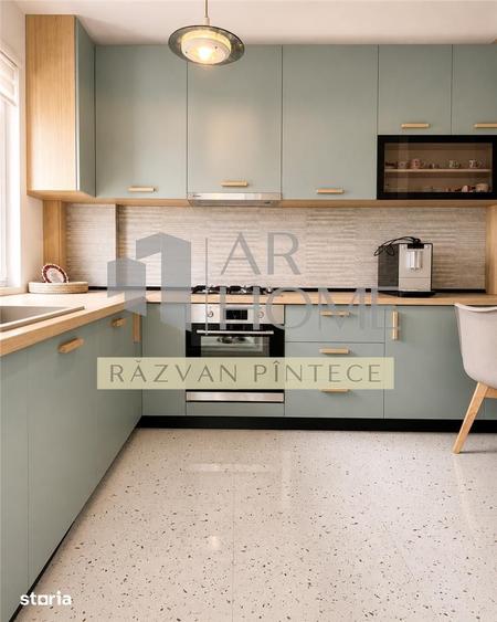 Apartament cu 3 camere decomandat, mobilat în Republicii